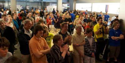 Apple Store Publikum