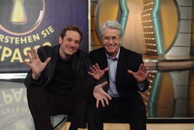 Frank Elstner und Simon Pierro
