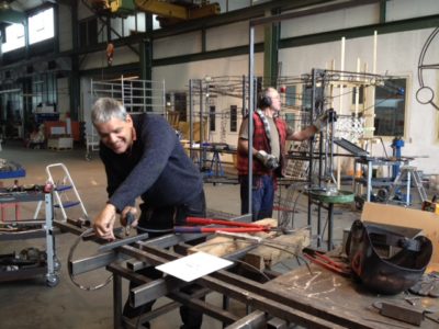 Hochbetrieb in der Sinnwerkstatt
