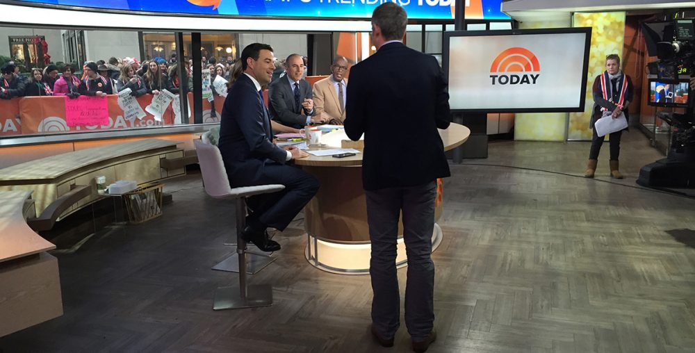 Simon Pierro on the NBC Today show Simon Pierro The iPad Magician