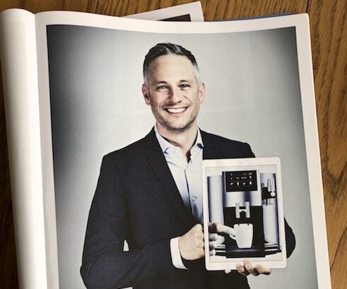 iPad Magie mit Kaffee - Simon Pierro