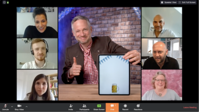 Virtuelles Oktoberfest - Online Zaubershow mit Digitalmagier Simon Pierro