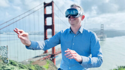 Magie mit KI - Digitalmagier Simon Pierro im Silicon Valley mit der neuen Apple Vision Pro