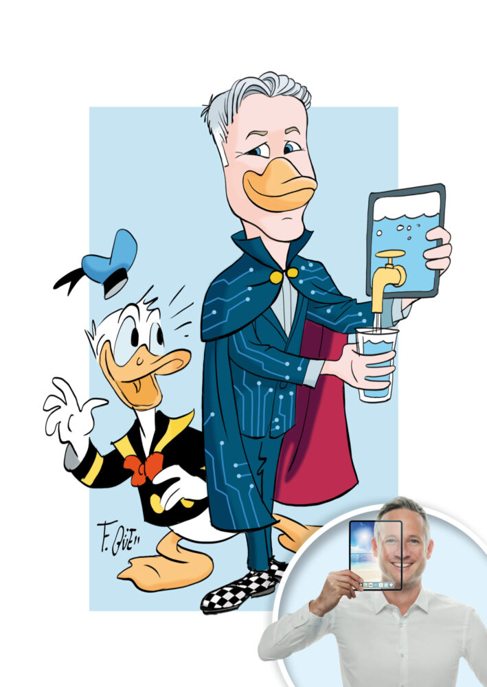 5 Magician Simon Pierro and Donald Duck